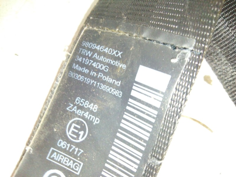 Recambio de kit airbag para peugeot 3008 ii suv (mc_, mr_, mj_, m4_) 1.5 bluehdi 130 referencia OEM IAM   