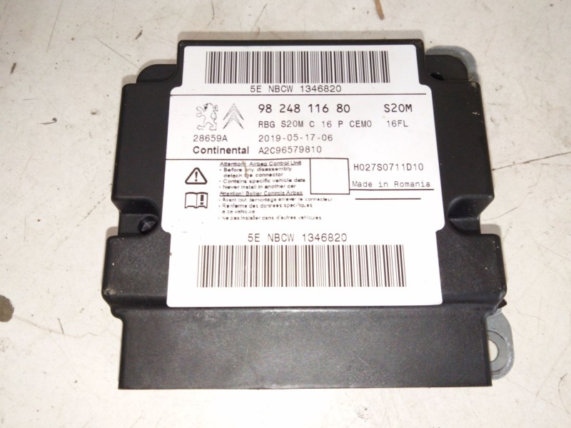 Recambio de kit airbag para peugeot 3008 ii suv (mc_, mr_, mj_, m4_) 1.5 bluehdi 130 referencia OEM IAM   