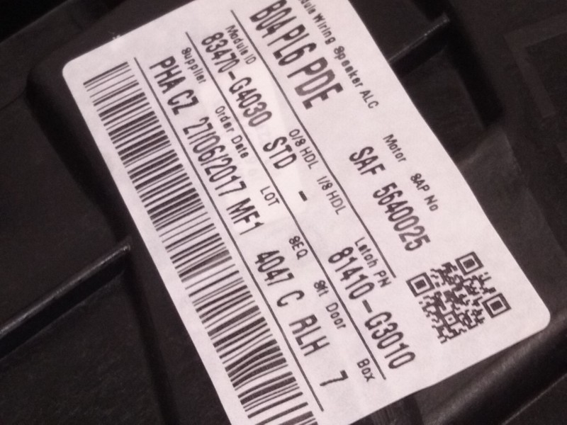 Recambio de elevalunas trasero izquierdo para hyundai i30 (pde, pd, pden) 1.6 crdi referencia OEM IAM 83470G4030  