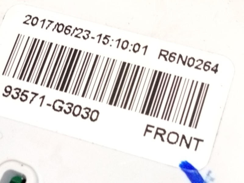 Recambio de mando elevalunas delantero izquierdo para hyundai i30 (pde, pd, pden) 1.6 crdi referencia OEM IAM 93571G3030  