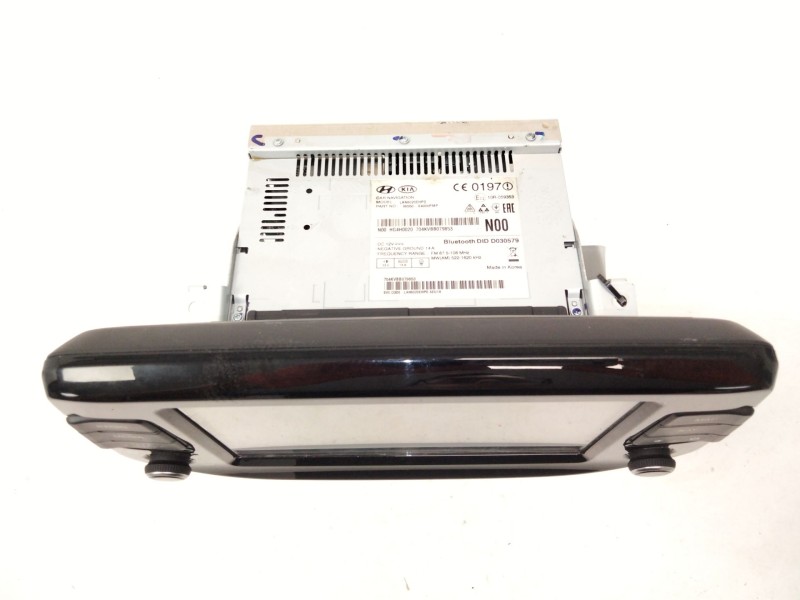 Recambio de pantalla multifuncion para hyundai i30 (pde, pd, pden) 1.6 crdi referencia OEM IAM 96550G4000  