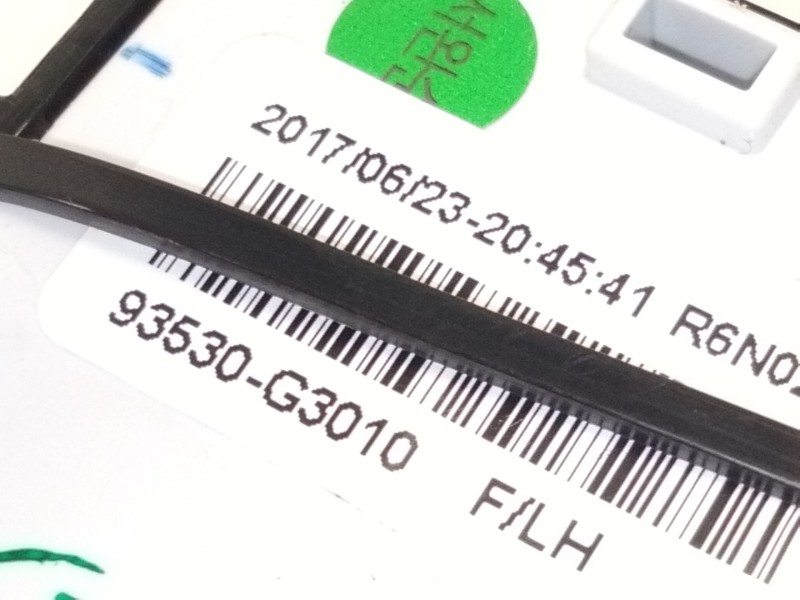 Recambio de mando retrovisor para hyundai i30 (pde, pd, pden) 1.6 crdi referencia OEM IAM 93530G3010  