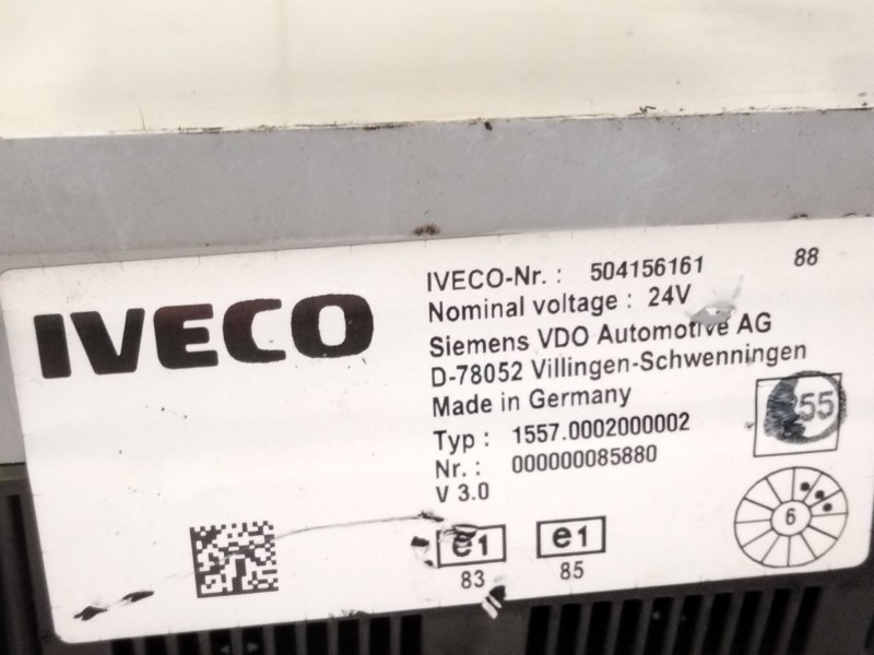 Recambio de cuadro instrumentos para iveco stralis (as) referencia OEM IAM 504156161  