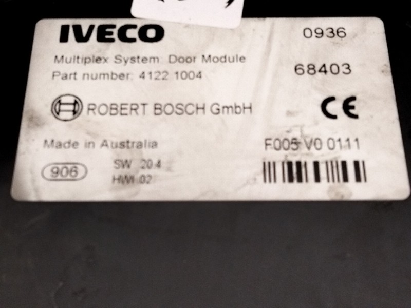 Recambio de centralita cierre para iveco stralis (as) referencia OEM IAM 41221004  