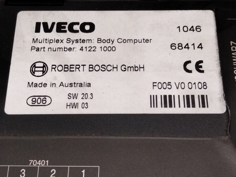 Recambio de caja fusibles para iveco stralis (as) referencia OEM IAM 41221000  