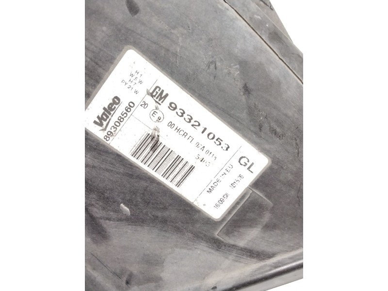 Recambio de faro izquierdo para opel meriva cosmo referencia OEM IAM   