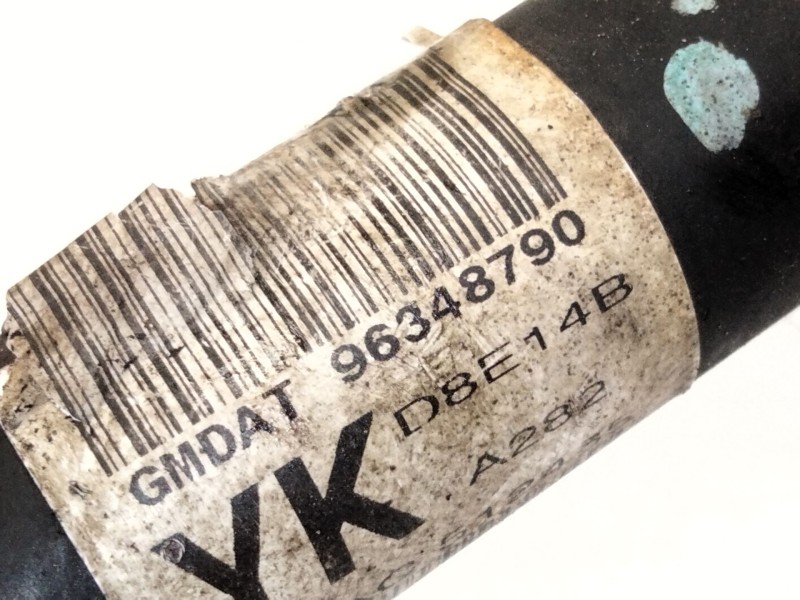 Recambio de transmision delantera izquierda para chevrolet aveo / kalos hatchback (t250, t255) 1.4 referencia OEM IAM 96348790  