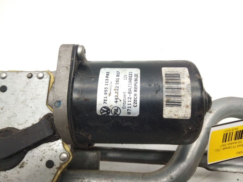 Recambio de motor limpia delantero para volkswagen california t5 camper (7ec, 7ef, 7eg, 7hf, 7hc) 2.5 tdi 4motion referencia OEM