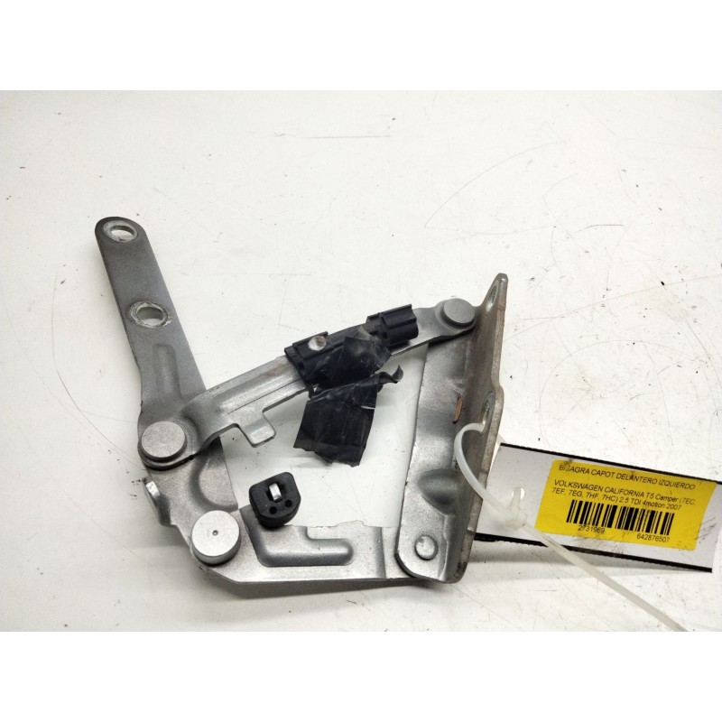 Recambio de bisagra capot delantero izquierdo para volkswagen california t5 camper (7ec, 7ef, 7eg, 7hf, 7hc) 2.5 tdi 4motion ref