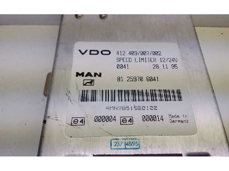 Recambio de centralita limitador de velocidad para man tgs 18.xxx referencia OEM IAM 81259706041 AMN98515B0102 412409007002