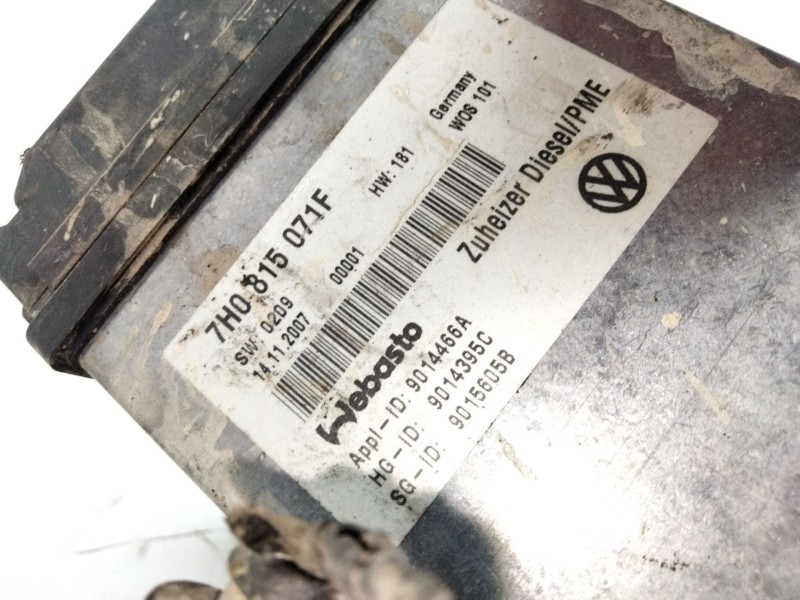 Recambio de calefaccion estatico para volkswagen california t5 camper (7ec, 7ef, 7eg, 7hf, 7hc) 2.5 tdi 4motion referencia OEM I