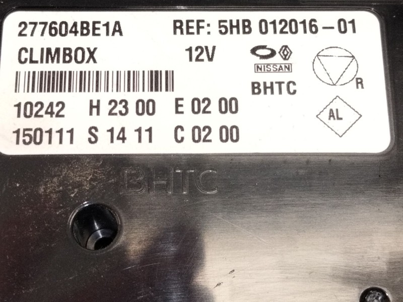 Recambio de modulo electronico para nissan x-trail iii (t32_, t32r, t32rr) 1.6 dci (t32) referencia OEM IAM 277604BE1A  