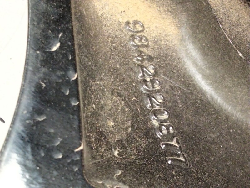 Recambio de llanta aluminio para citroën c5 aircross (a_) 1.6 thp 150 (a45gxj) referencia OEM IAM 9842920877  