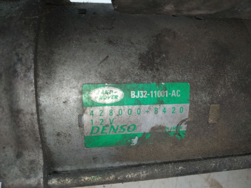 Recambio de motor arranque para land rover range rover evoque (l538) 2.0 4x4 referencia OEM IAM 4280008420  