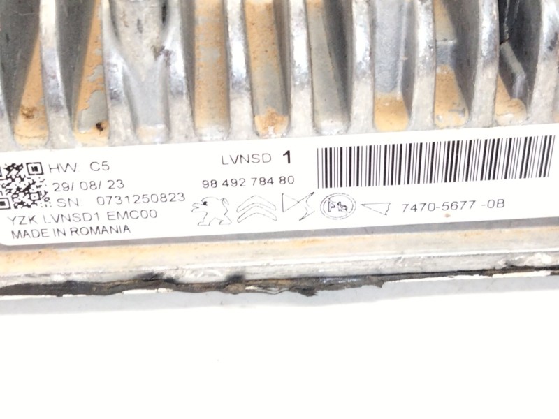 Recambio de modulo electronico para citroën c5 aircross (a_) 1.6 thp 150 (a45gxj) referencia OEM IAM 9849277480  