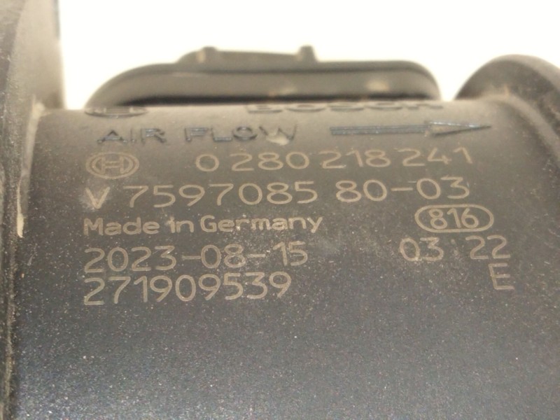 Recambio de caudalimetro para citroën c5 aircross (a_) 1.6 thp 150 (a45gxj) referencia OEM IAM 7597085 0280218241 