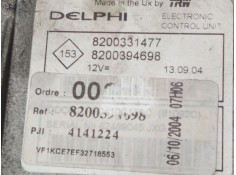 Recambio de centralita motor uce para renault kangoo (kc0/1_) 1.5 dci (kc07) referencia OEM IAM 8200331477   2