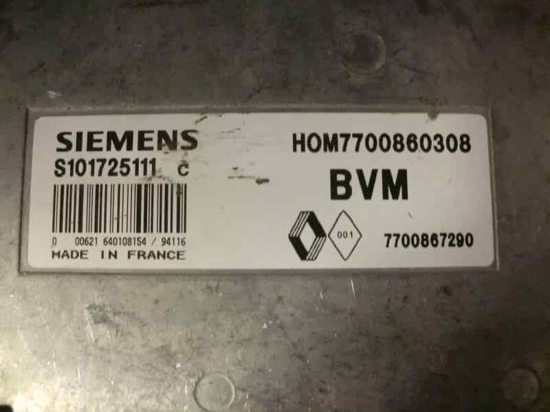 Recambio de centralita motor uce para renault laguna (b56) 1.8 referencia OEM IAM S101725111C HOM7700860308 7700867290