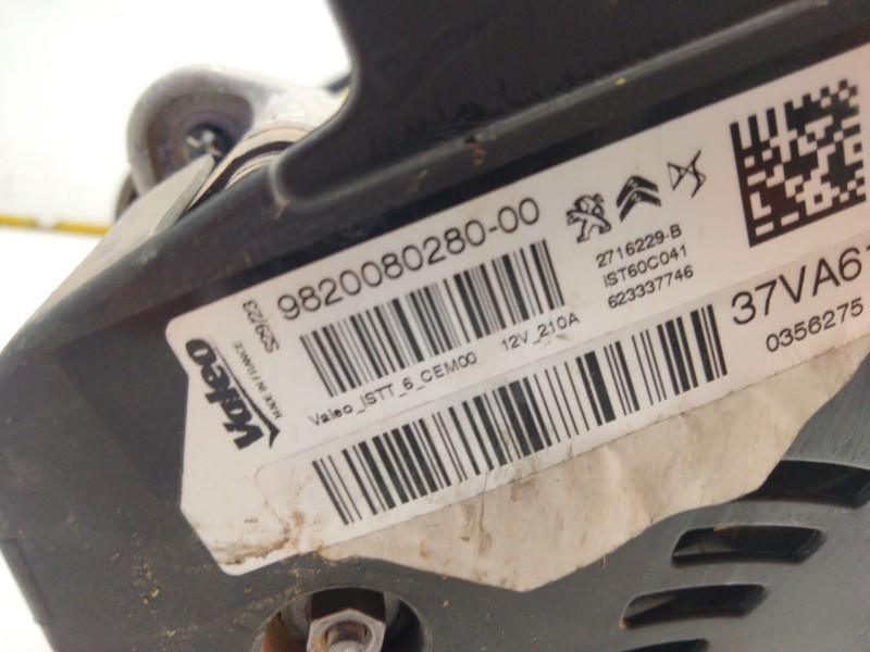 Recambio de alternador para citroën c5 aircross (a_) 1.6 thp 150 (a45gxj) referencia OEM IAM 982008028000  