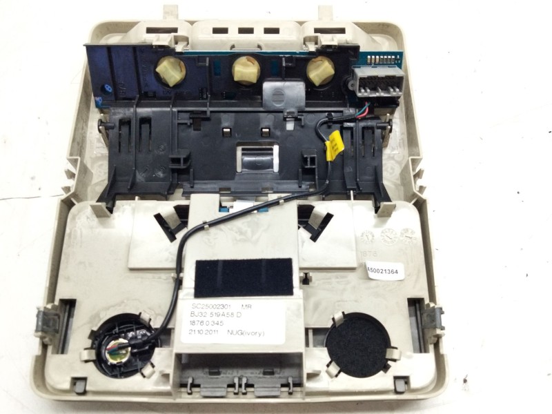 Recambio de mando techo electrico para land rover range rover evoque (l538) 2.0 4x4 referencia OEM IAM BJ32519A58D  