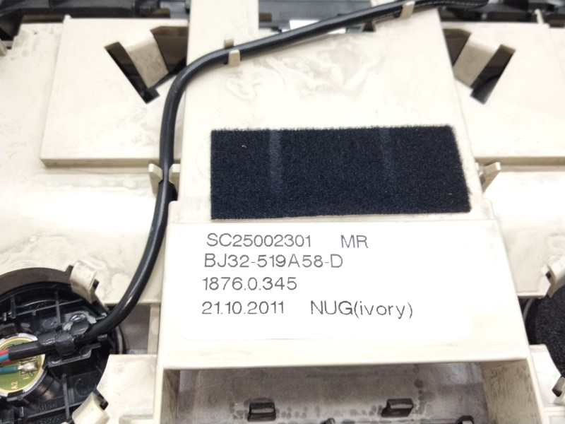 Recambio de mando techo electrico para land rover range rover evoque (l538) 2.0 4x4 referencia OEM IAM BJ32519A58D  