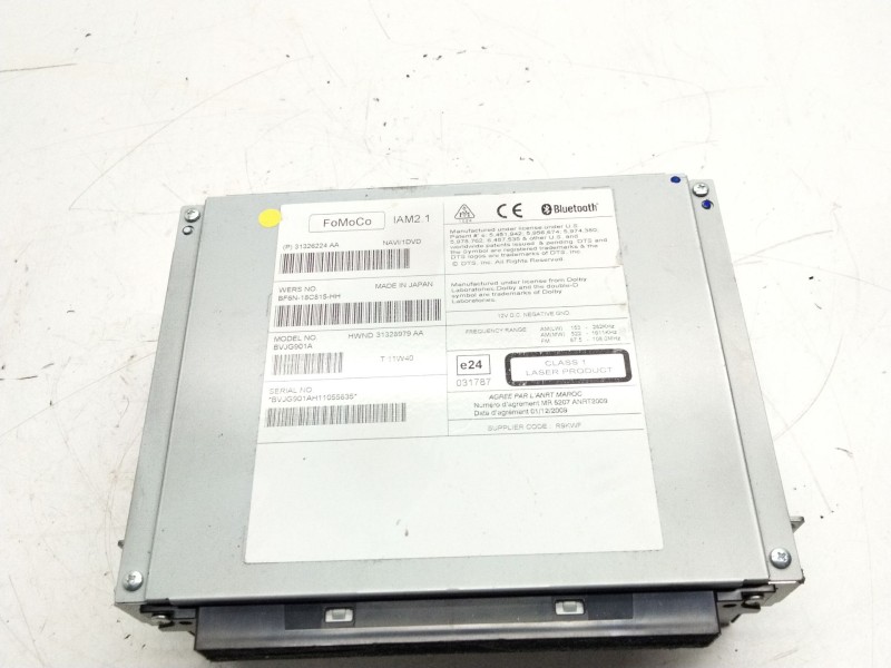 Recambio de sistema audio / radio cd para land rover range rover evoque (l538) 2.0 4x4 referencia OEM IAM BF6N18C815  