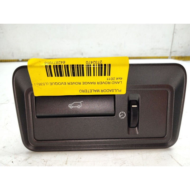 Recambio de pulsador maletero para land rover range rover evoque (l538) 2.0 4x4 referencia OEM IAM BJ3211654  