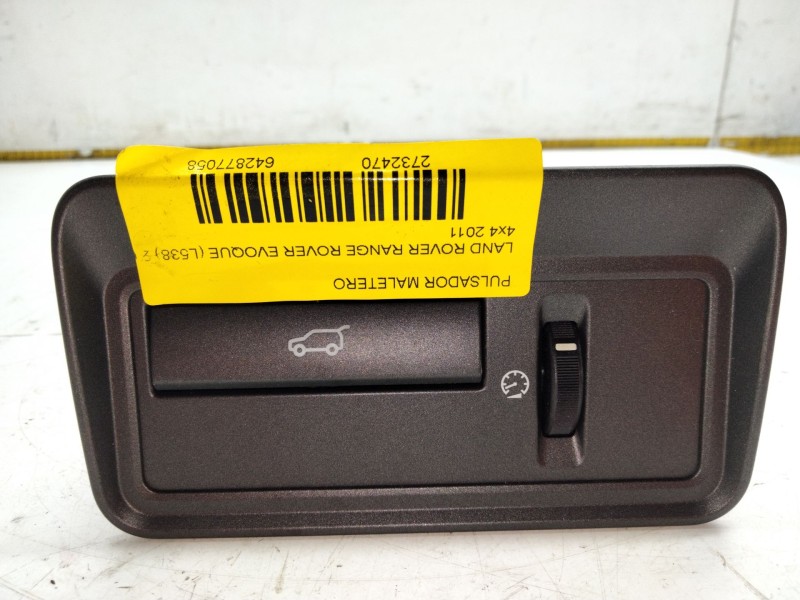 Recambio de pulsador maletero para land rover range rover evoque (l538) 2.0 4x4 referencia OEM IAM BJ3211654  