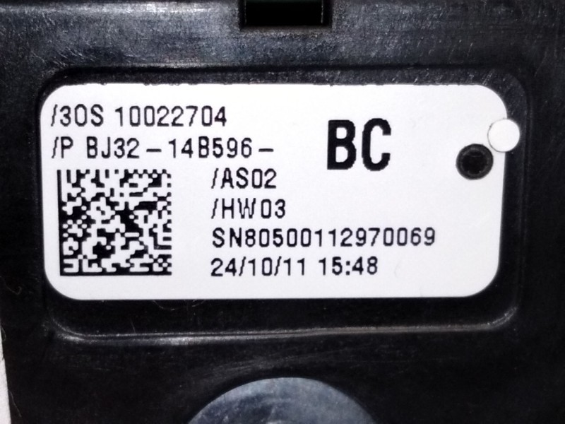 Recambio de mando multifuncion para land rover range rover evoque (l538) 2.0 4x4 referencia OEM IAM BJ3214B596  