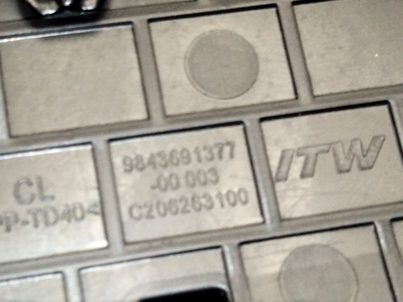 Recambio de aireador central para citroën c5 aircross (a_) 1.6 thp 150 (a45gxj) referencia OEM IAM 9843691377  