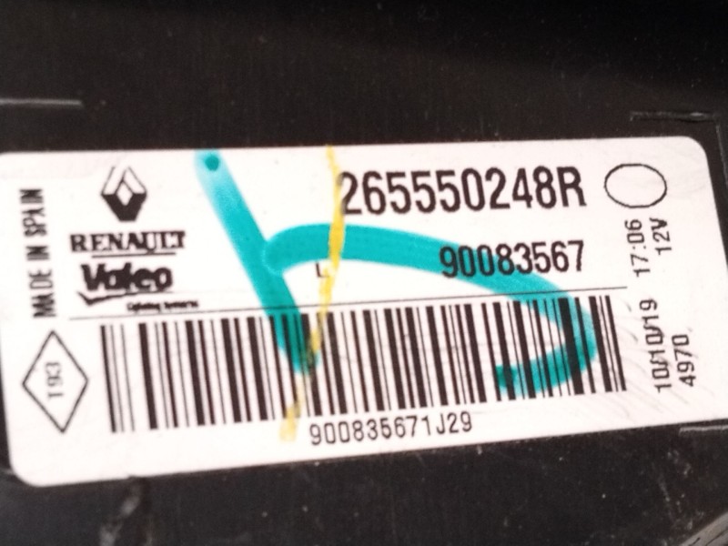 Recambio de piloto trasero izquierdo porton para renault megane iv hatchback (b9a/m/n_) 1.3 tce 140 (b9nb) referencia OEM IAM 26