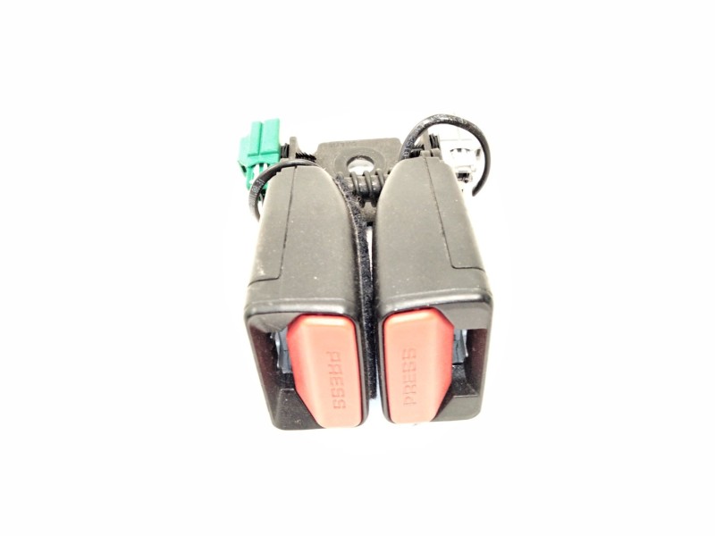 Recambio de enganche cinturon trasero central para land rover range rover evoque (l538) 2.0 4x4 referencia OEM IAM BJ32613K21  