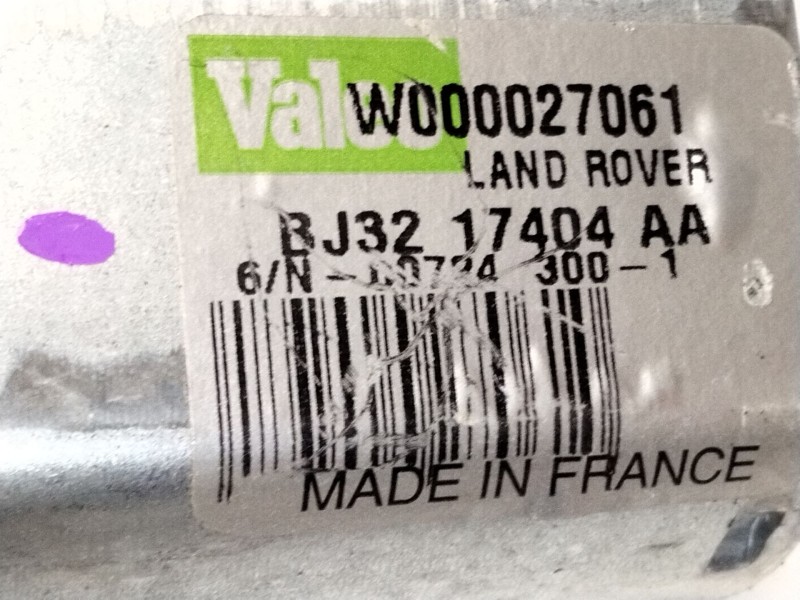 Recambio de motor limpia trasero para land rover range rover evoque (l538) 2.0 4x4 referencia OEM IAM BJ3217404  