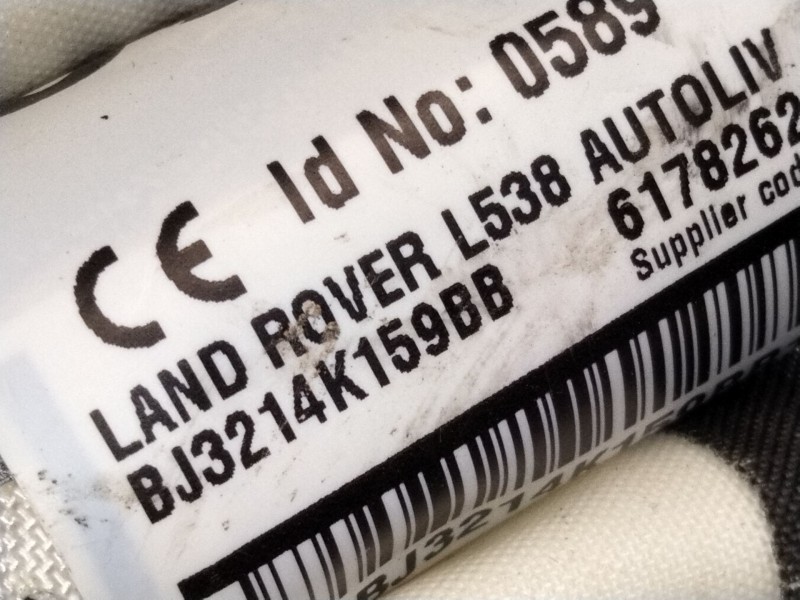 Recambio de airbag lateral derecho para land rover range rover evoque (l538) 2.0 4x4 referencia OEM IAM BJ3214K159  