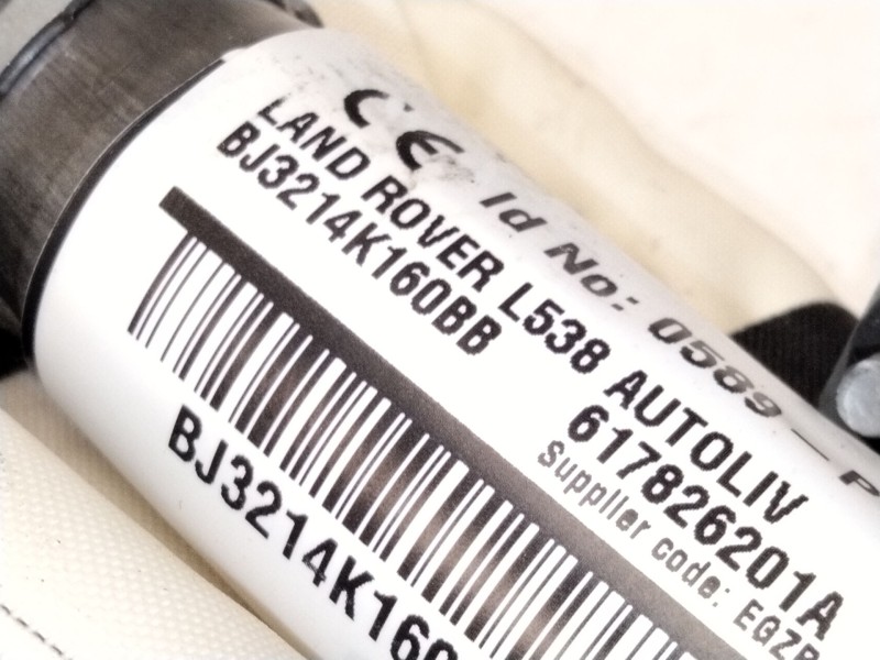 Recambio de airbag lateral izquierdo para land rover range rover evoque (l538) 2.0 4x4 referencia OEM IAM BJ3214K160  