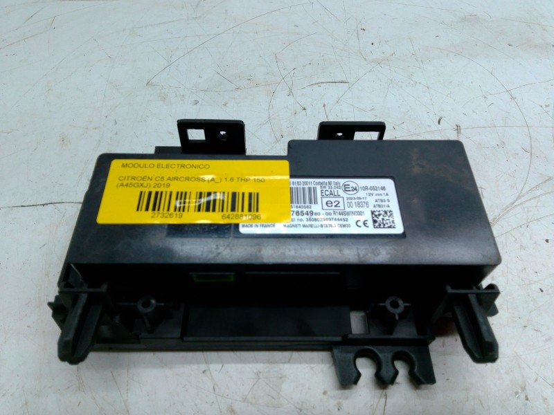 Recambio de modulo electronico para citroën c5 aircross (a_) 1.6 thp 150 (a45gxj) referencia OEM IAM 9847654980  
