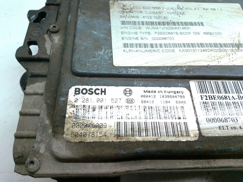 Recambio de centralita motor uce para iveco stralis (as) referencia OEM IAM   