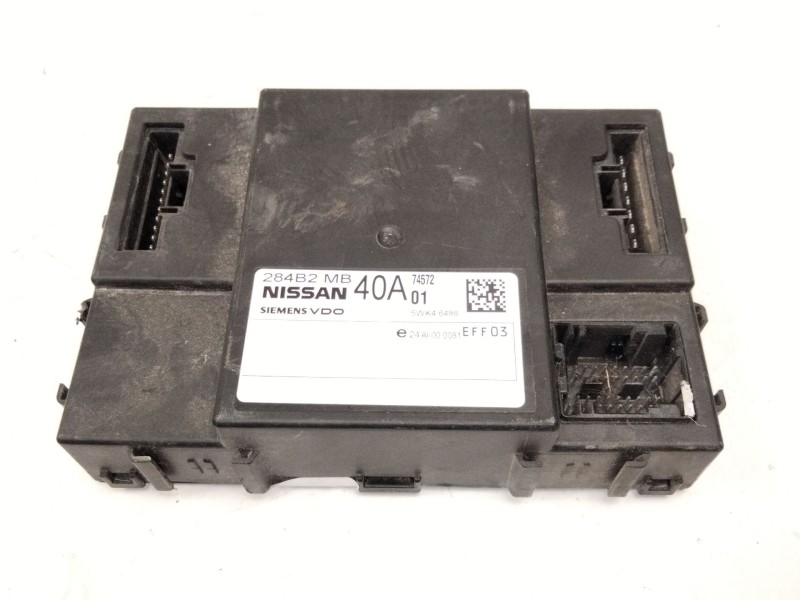 Recambio de modulo confort para nissan cabstar (f24m, f24w) 35.13 dci, 45.13 dci 2.5 (f24m) referencia OEM IAM 284B2MB40A  