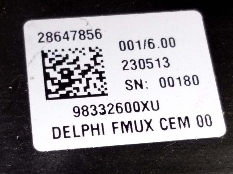 Recambio de mando calefaccion aire acondicionado para citroën c5 aircross (a_) 1.6 thp 150 (a45gxj) referencia OEM IAM 98332600X