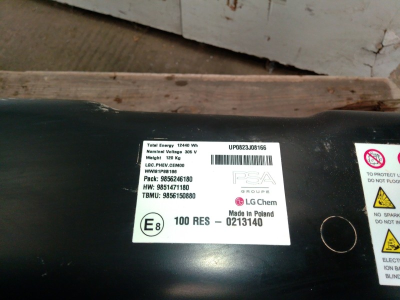 Recambio de bateria hibrido para citroën c5 aircross (a_) 1.6 thp 150 (a45gxj) referencia OEM IAM 9856246180  