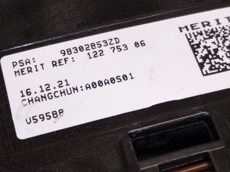 Recambio de mando luces para citroën c5 aircross (a_) 1.6 thp 150 (a45gxj) referencia OEM IAM 98302853  