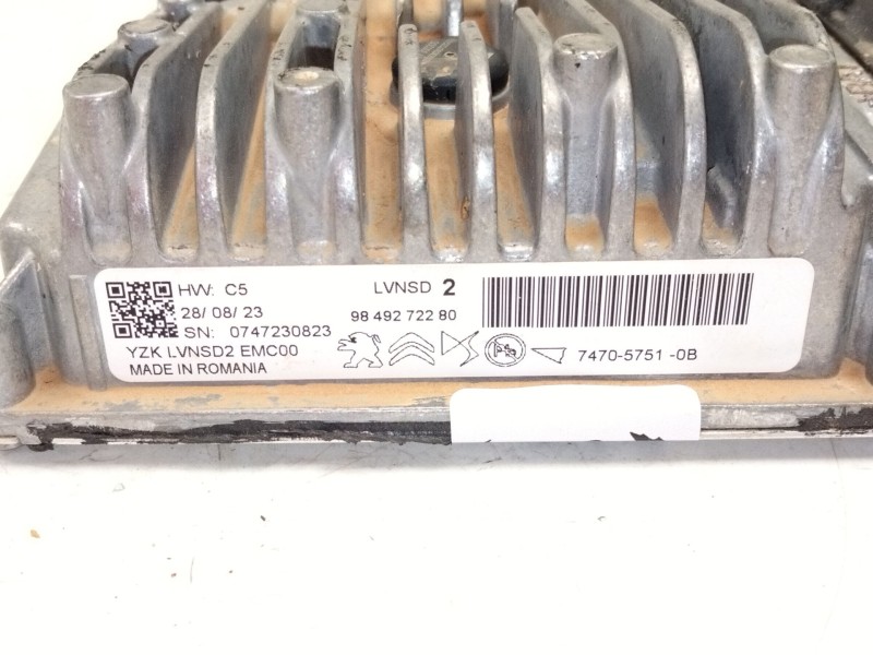 Recambio de unidad de control para citroën c5 aircross (a_) 1.6 thp 150 (a45gxj) referencia OEM IAM 9849272280  