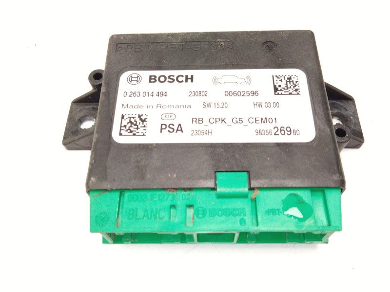 Recambio de modulo electronico para citroën c5 aircross (a_) 1.6 thp 150 (a45gxj) referencia OEM IAM 9835626980 0263914494 