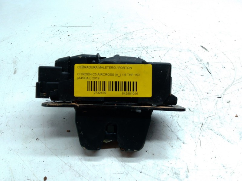 Recambio de cerradura maletero / porton para citroën c5 aircross (a_) 1.6 thp 150 (a45gxj) referencia OEM IAM 9816195380  