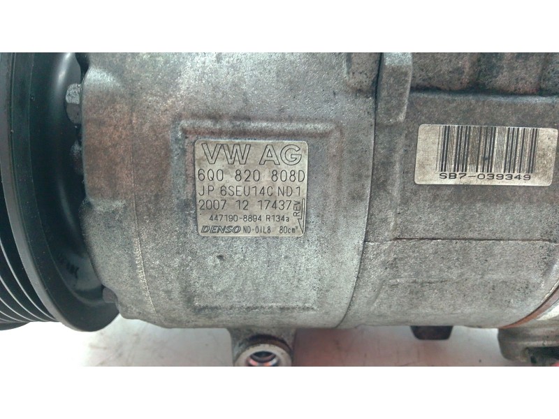 Recambio de compresor aire para seat ibiza iii (6l1) 1.9 tdi referencia OEM IAM 6Q0820808D  