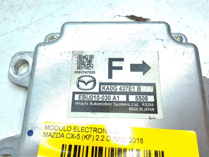 Recambio de modulo electronico para mazda cx-5 (kf) 2.2 d awd referencia OEM IAM KA0G437E1B  