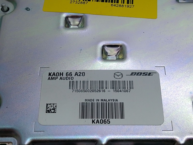Recambio de modulo electronico para mazda cx-5 (kf) 2.2 d awd referencia OEM IAM KA0H66A20  