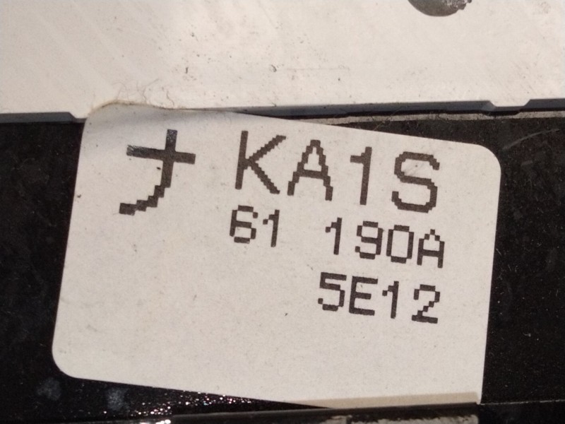 Recambio de mando climatizador para mazda cx-5 (kf) 2.2 d awd referencia OEM IAM KA1S61190A  
