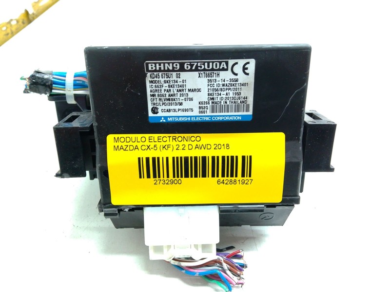 Recambio de modulo electronico para mazda cx-5 (kf) 2.2 d awd referencia OEM IAM BHL9675U0A  
