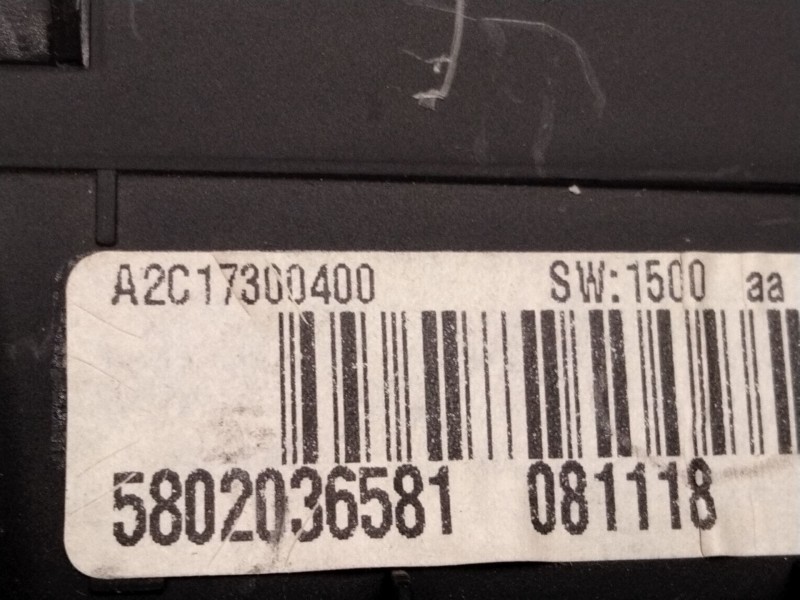 Recambio de cuadro instrumentos para iveco daily vi furgoneta 33s11, 35s11, 35c11 referencia OEM IAM 5802036581  
